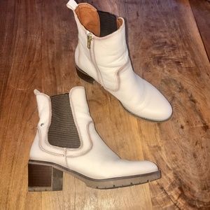 Pikolinos Llanes Leather Block Heel Chelsea Boots, size 39